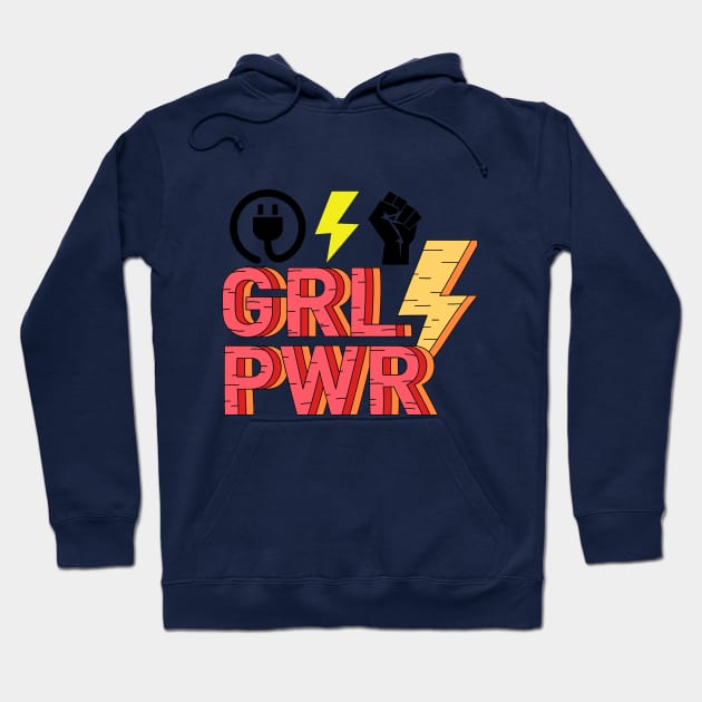 Girl Power Hoodie by Delta Zero Seven